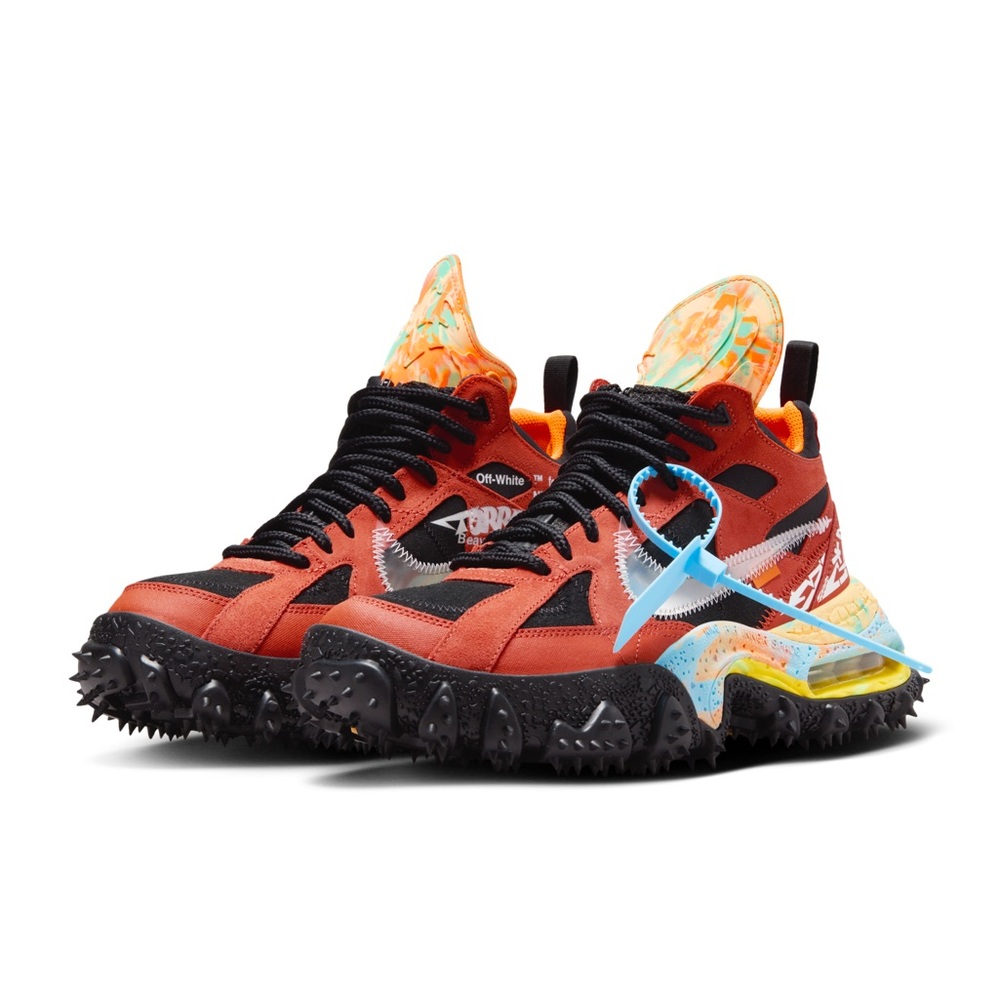 Off-White Red and Black Sneakers